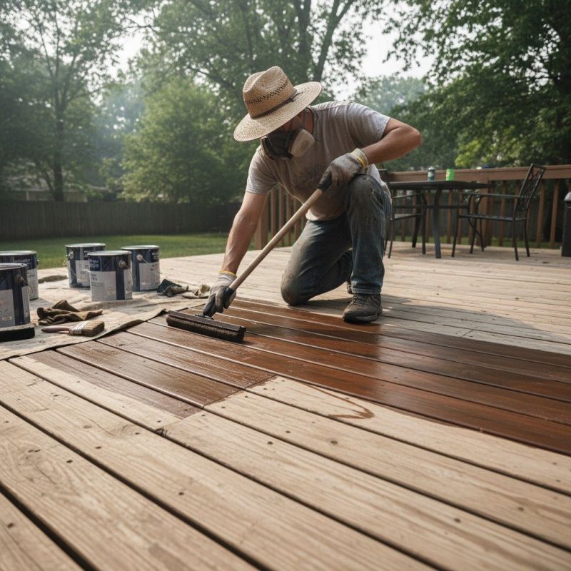 Exterior Deck Painting