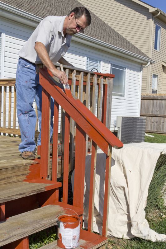 Exterior Deck Painting
