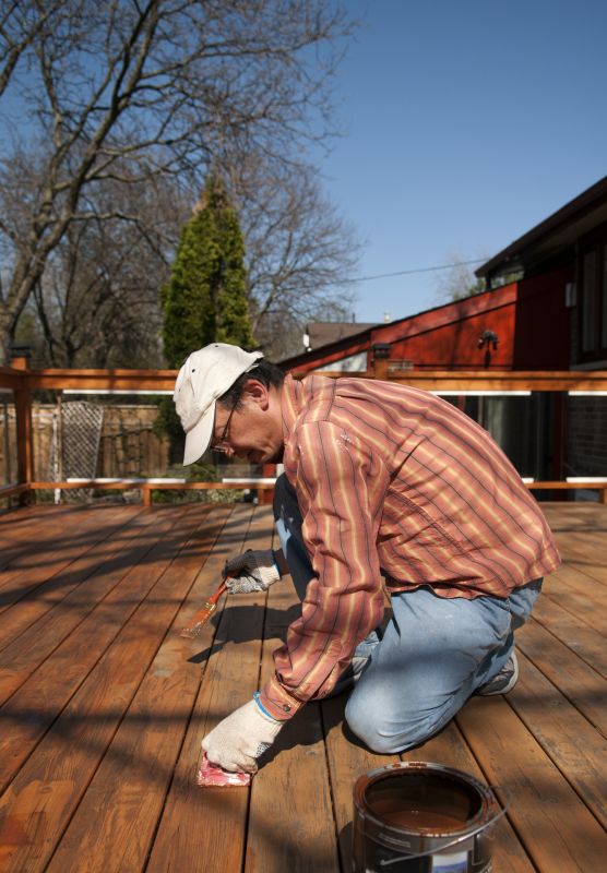 Exterior Deck Painting