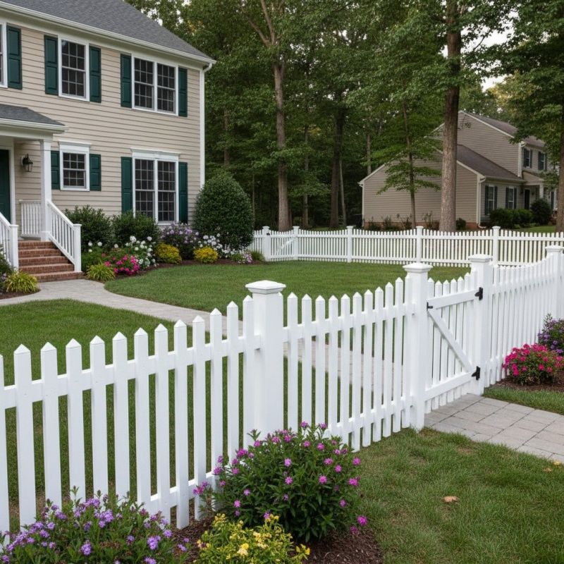 Residential Fence Painting